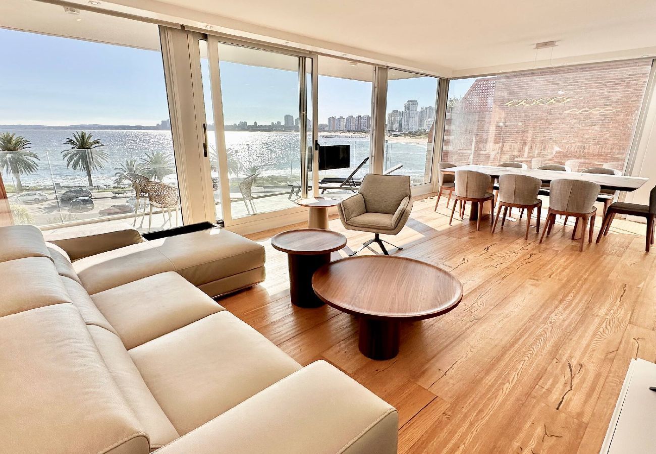 Apartamento em Punta del Este - PHPunta Mouette 3, Piso inteiro com 4 suítes, primeira linha