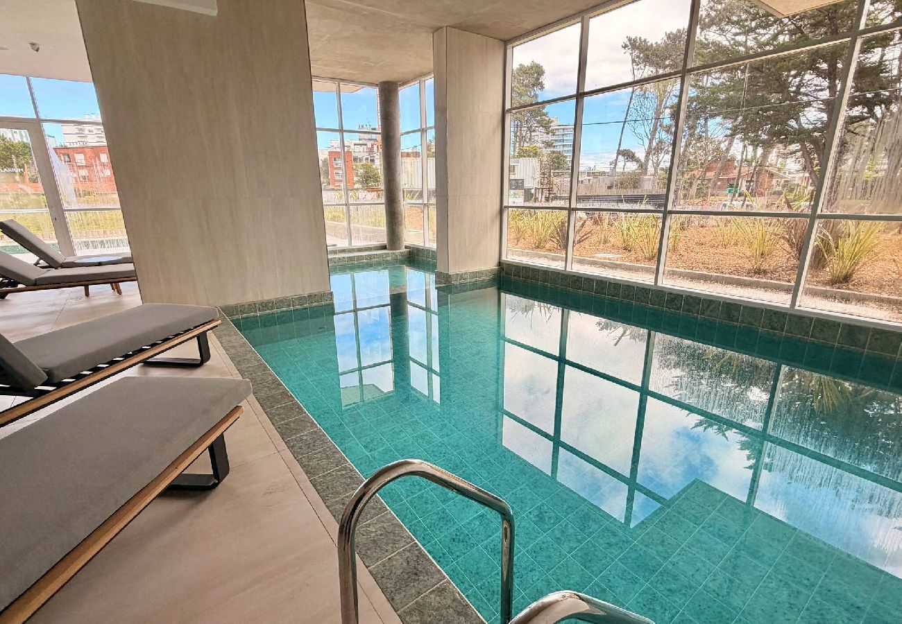 Apartamento em Punta del Este - PHPunta View II 10, Vista para o Mar com Piscina e Spa